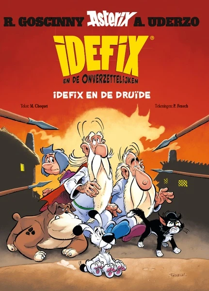 Idefix en de onverzettelijken 5 - idefix en de druïde – matthieu choquet – boek cover