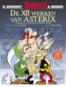 Jubileumeditie - 50 jaar de xii werken van asterix – boek cover