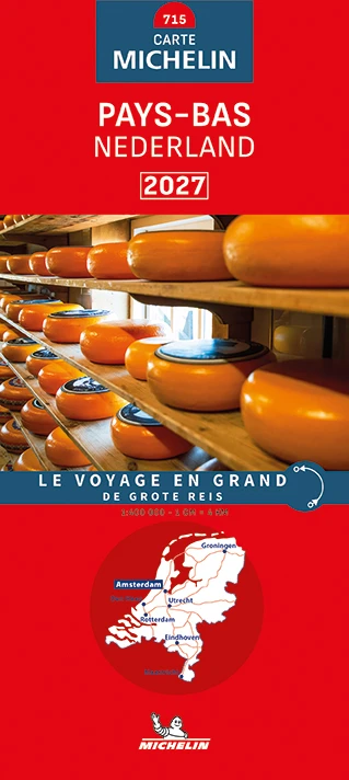 Michelin Wegenkaart Nederland 2027 – boek cover