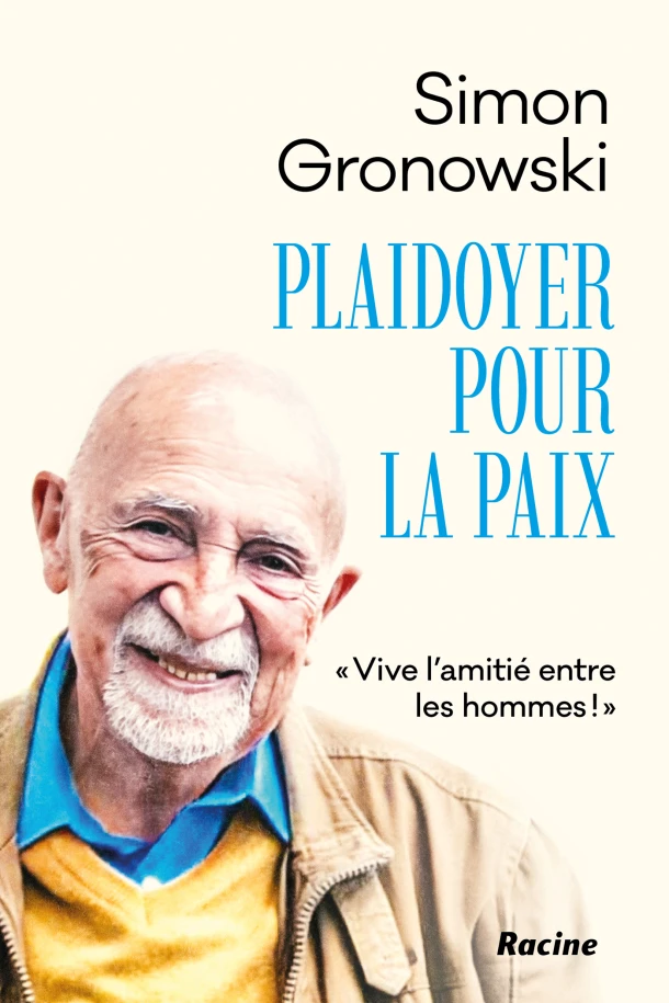 Plaidoyer pour la paix – Simon Gronowski – boek cover