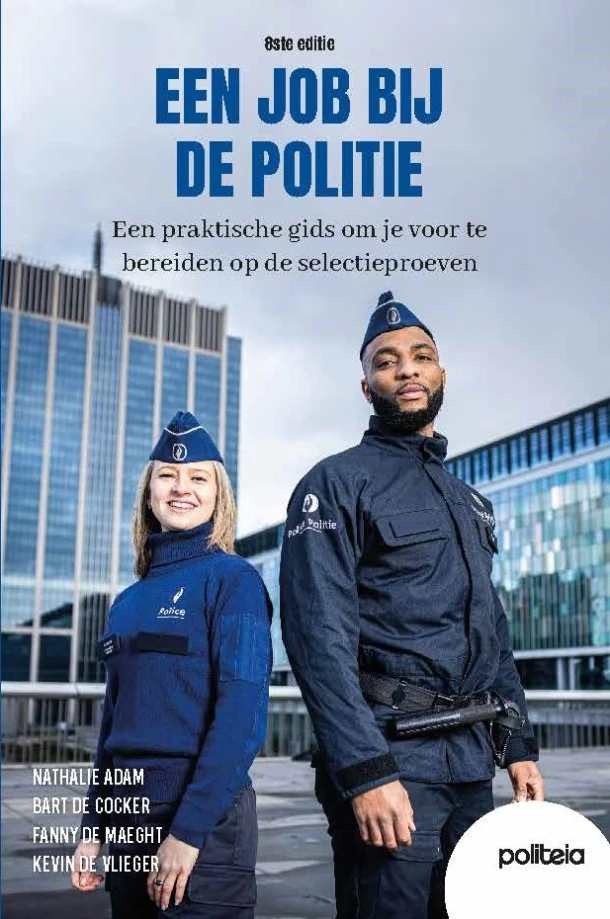 Een job bij de politie – Nathalie Adam – boek cover