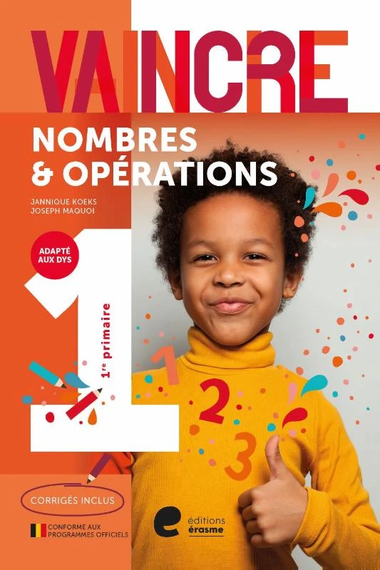 Vaincre - Nombres et opérations - 1re année – boek cover