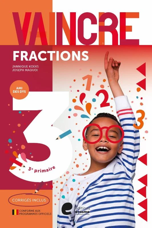 Vaincre - Fractions - 3e année – boek cover