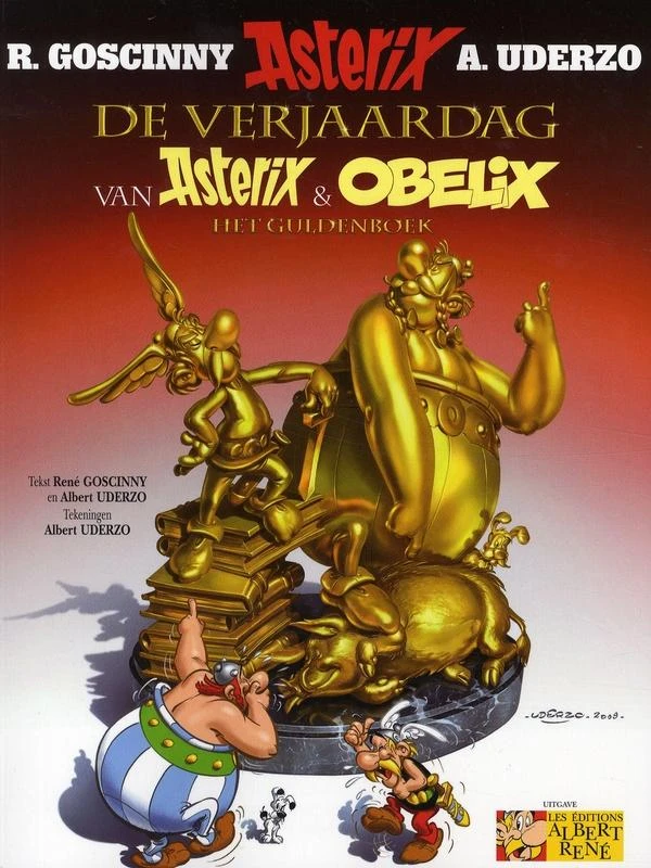 Asterix 34. de verjaardag van asterix en obelix – boek cover