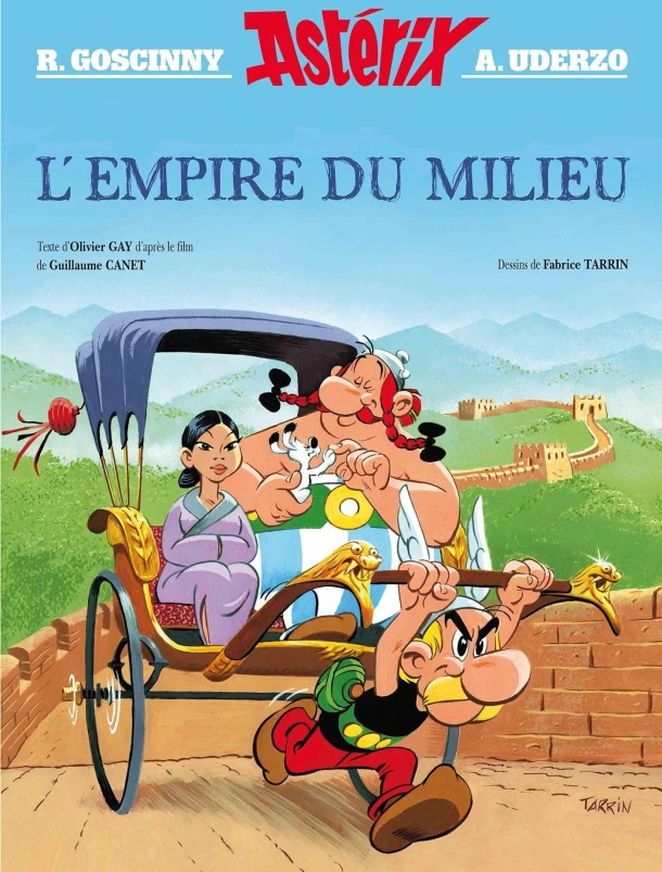 Asterix - het middenrijk (geïllustreerd album) – olivier gay – boek cover
