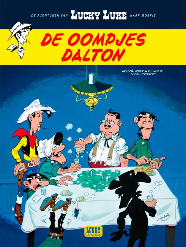 06. de oompjes dalton – achdé – boek cover