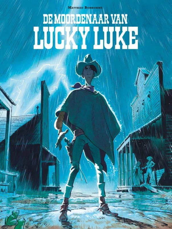 01. de moordenaar van lucky luke – matthieu bonhomme – boek cover