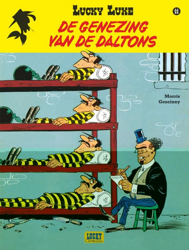 44. de genezing van de daltons – boek cover