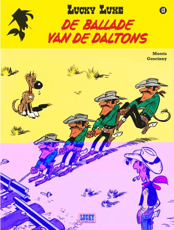 49. de ballade van de daltons – boek cover