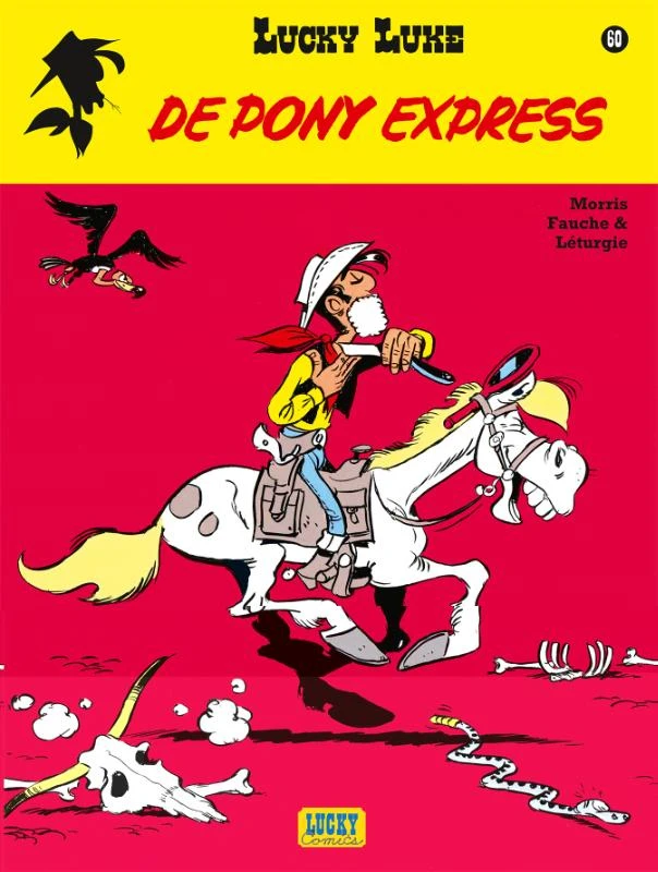 60. de pony express – boek cover