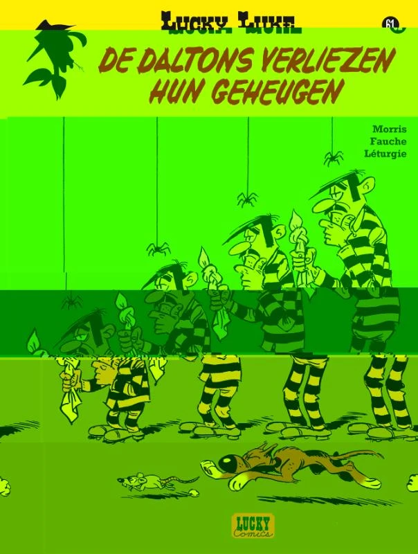 61. de daltons verliezen hun geheugen – boek cover