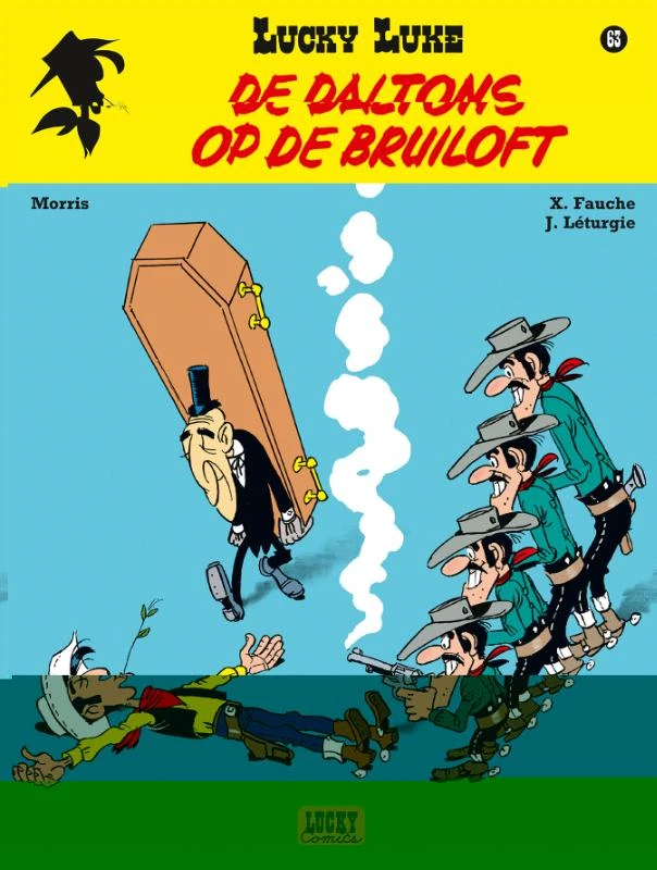 63. de daltons op de bruiloft – boek cover