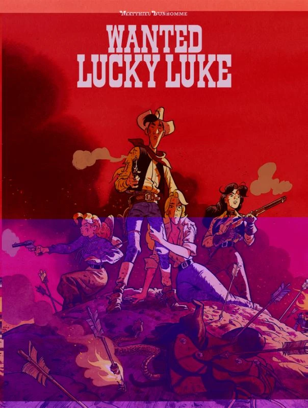 04. wanted - lucky luke! – boek cover