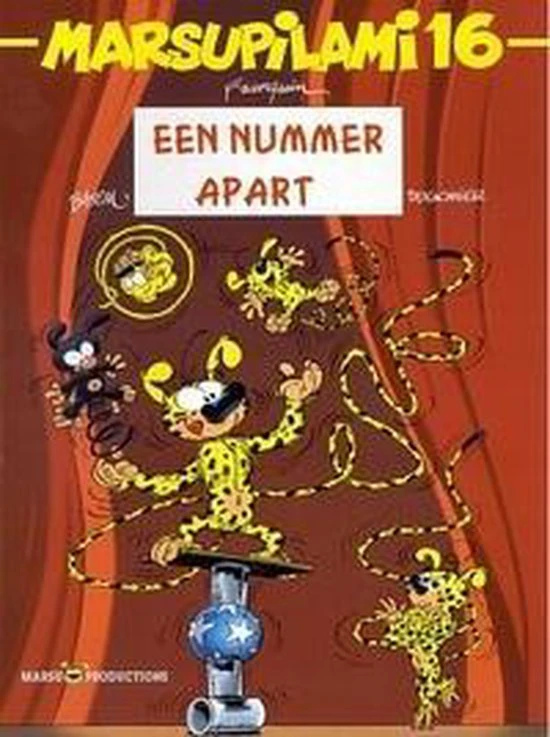 Marsupilami 16. Een nummer apart – Yann Batem – boek cover