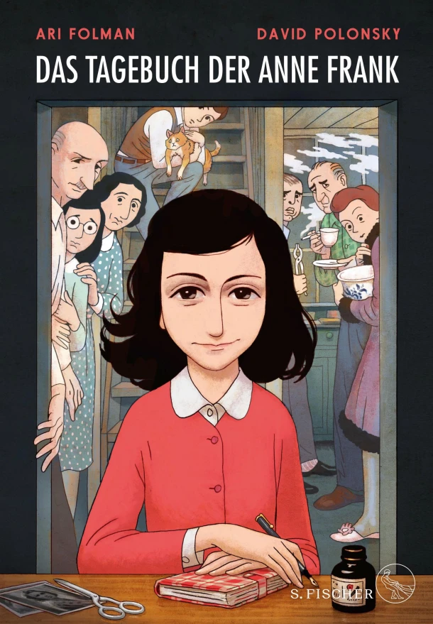 Das Tagebuch der Anne Frank – Ari Folman – boek cover