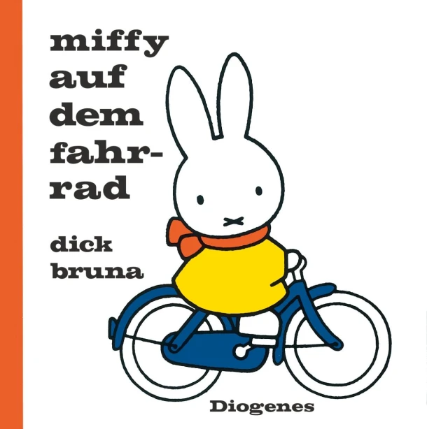Miffy auf dem Fahrrad – Dick Bruna – boek cover