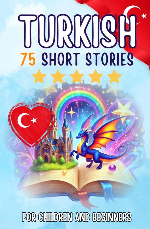 Bilingual short stories: English-Turkish – Auke de Haan – boek cover