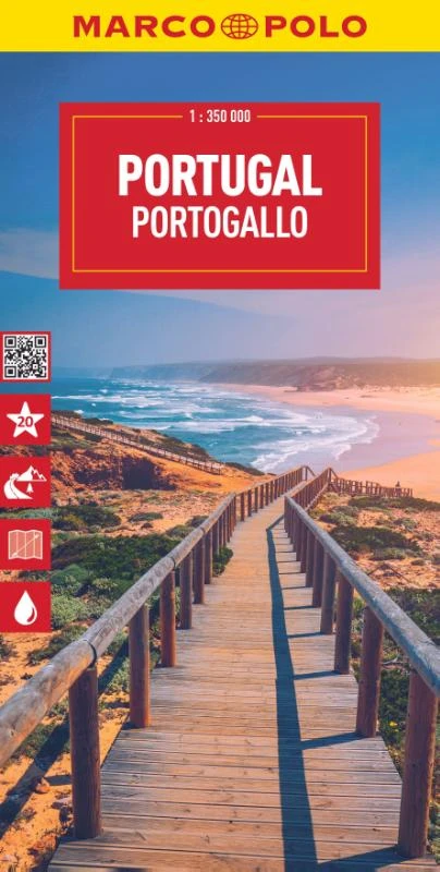 Marco Polo Wegenkaart Portugal – Marco Polo – boek cover