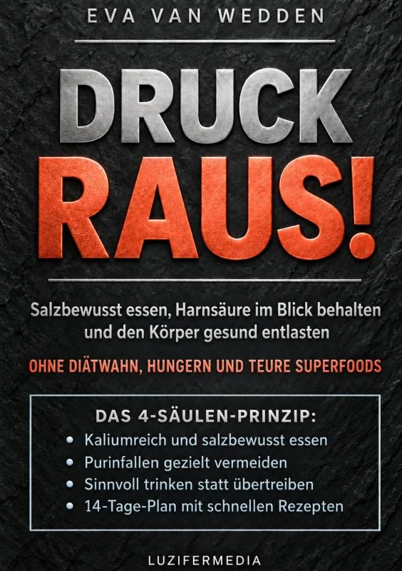 Druck Raus! – Eva van Wedden – boek cover