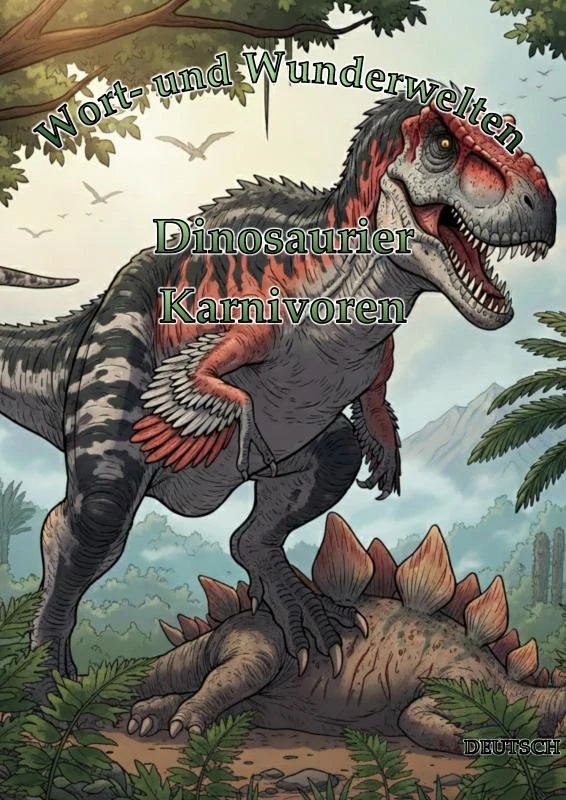 Wort- und Wunderwelten: Dinosaurier – Timo Ortiz – boek cover