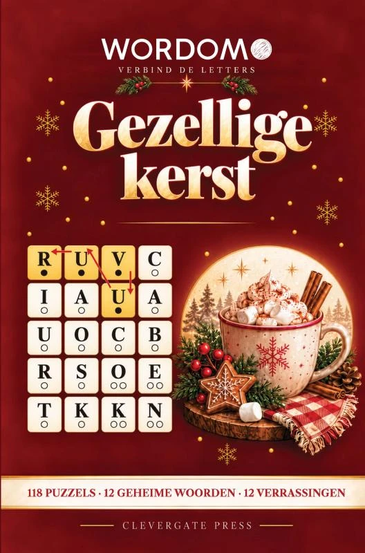 Gezellige kerst – Clevergate Press – boek cover