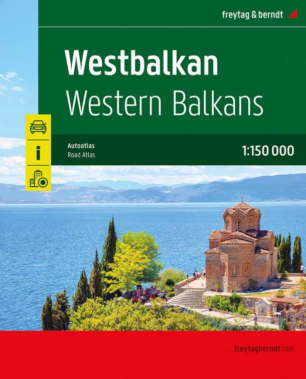 West-Balkan Wegenatlas F&B – boek cover
