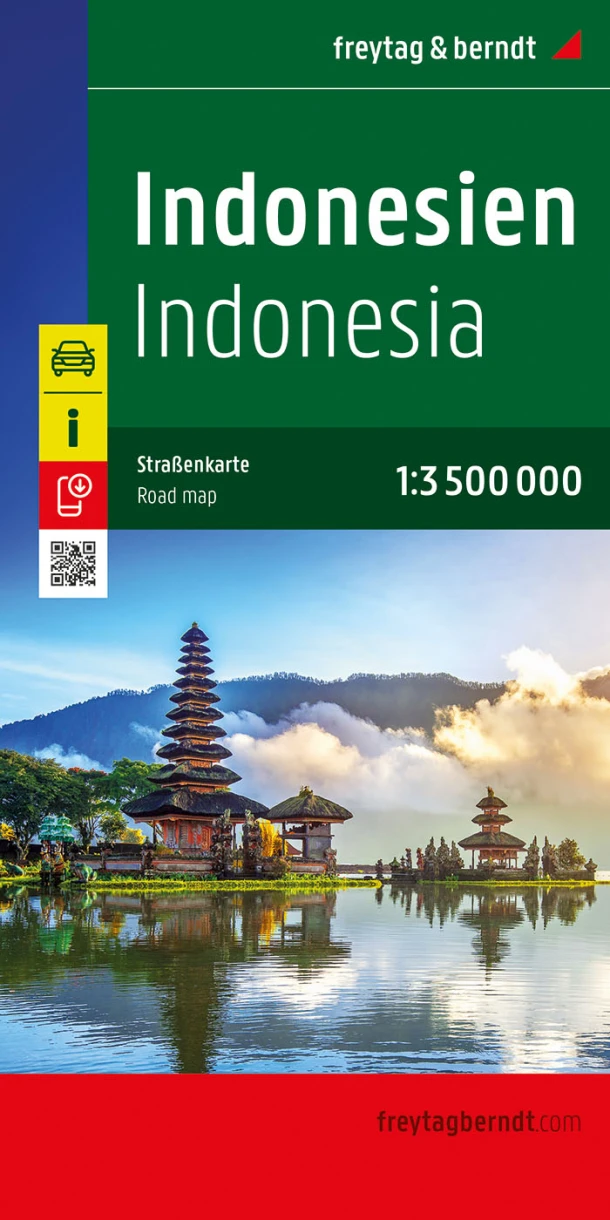 F&B Wegenkaart Indonesië – boek cover