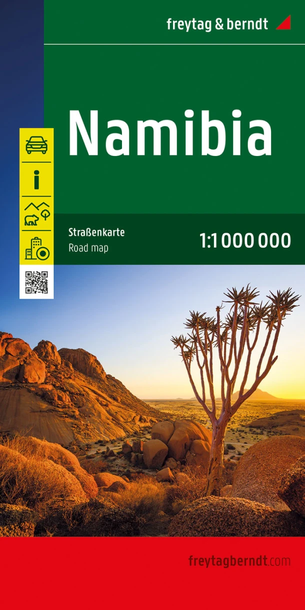 F&B Wegenkaart Namibië – boek cover