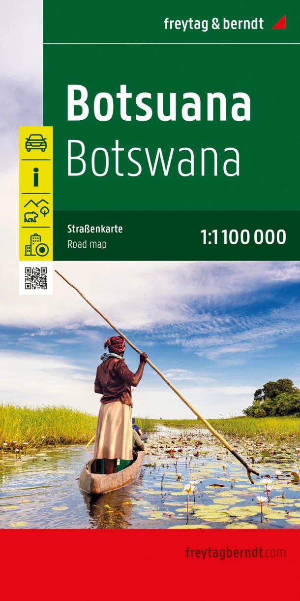 F&B Wegenkaart Botswana – boek cover