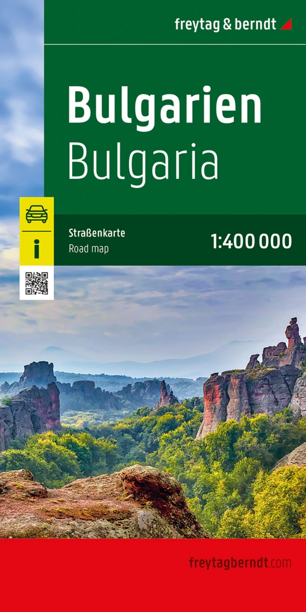 F&B Wegenkaart Bulgarije – boek cover