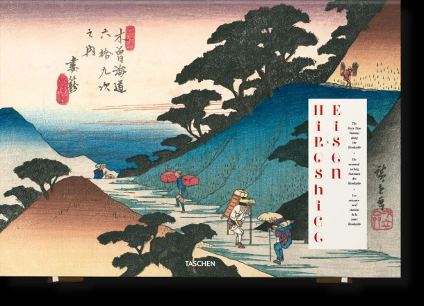 Hiroshige & Eisen. The Sixty-Nine Stations along the Kisokaido – Rhiannon Paget – boek cover