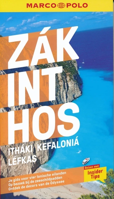 Marco Polo NL Reisgids Zákinthos – boek cover