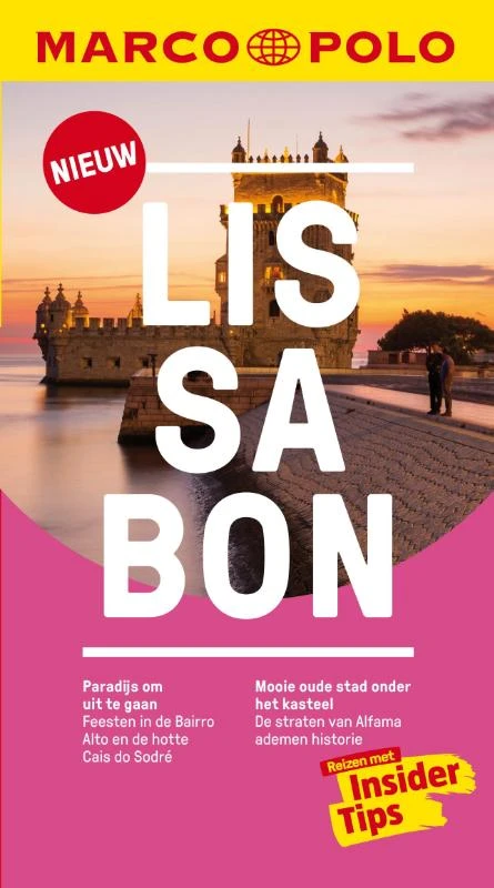 Marco Polo NL Reisgids Lissabon – Annette Hüller – boek cover
