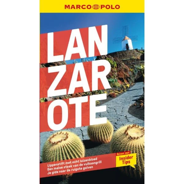 Marco Polo NL Reisgids Lanzarote – boek cover