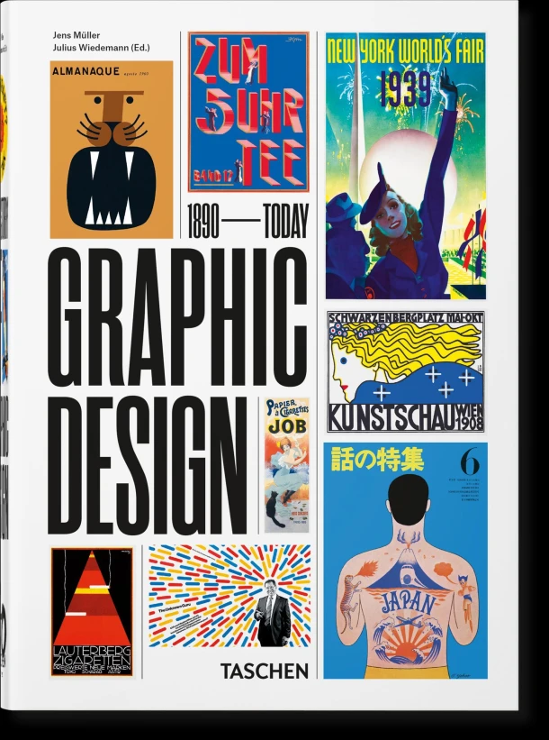 The History of Graphic Design – boek cover