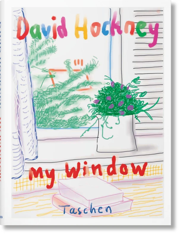 David Hockney. My Window – boek cover