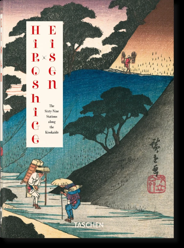Hiroshige & Eisen. The Sixty-Nine Stations along the Kisokaido. 40th Ed. – Rhiannon Paget – boek cover