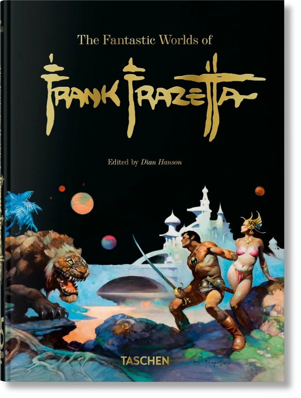 The Fantastic Worlds of Frank Frazetta. 45th Ed. – Dan Nadel – boek cover
