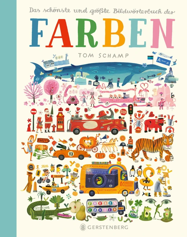 Schamp, T: Das schönste und größte Bildwörterbuch der Farben – boek cover
