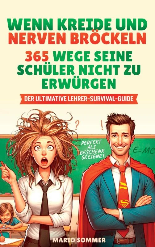 Wenn Kreide und Nerven bröckeln ¿ 365 Wege seine Schüler nicht zu erwürgen – boek cover