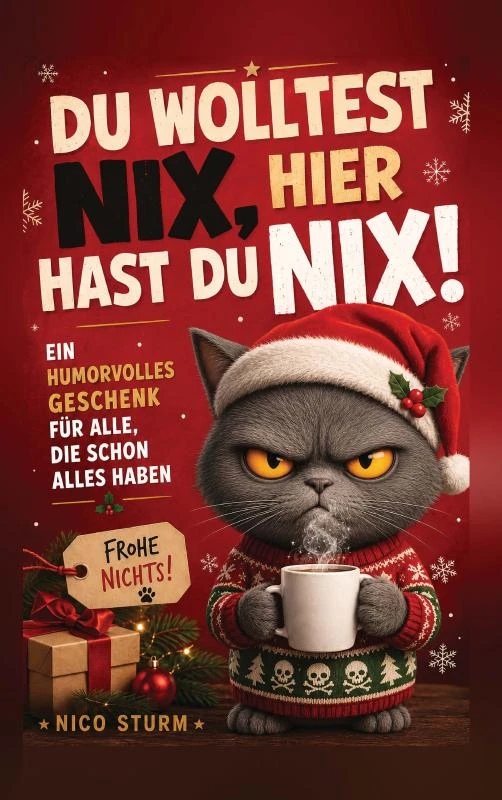 Du wolltest NIX ¿ hier hast du NIX! – Kristin Ritter – boek cover