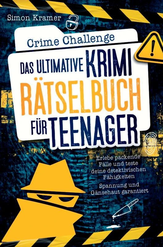 Crime Challenge ¿ Das ultimative Krimirätselbuch für Teenager – boek cover