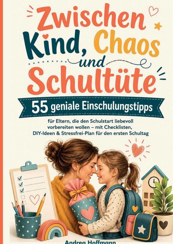 Zwischen Kind, Chaos und Schultüte – Kristin Ritter – boek cover