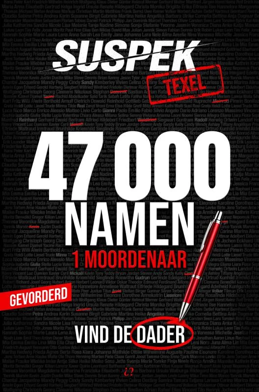 SUSPEK - Moord op Texel – Enigmathek Press – boek cover
