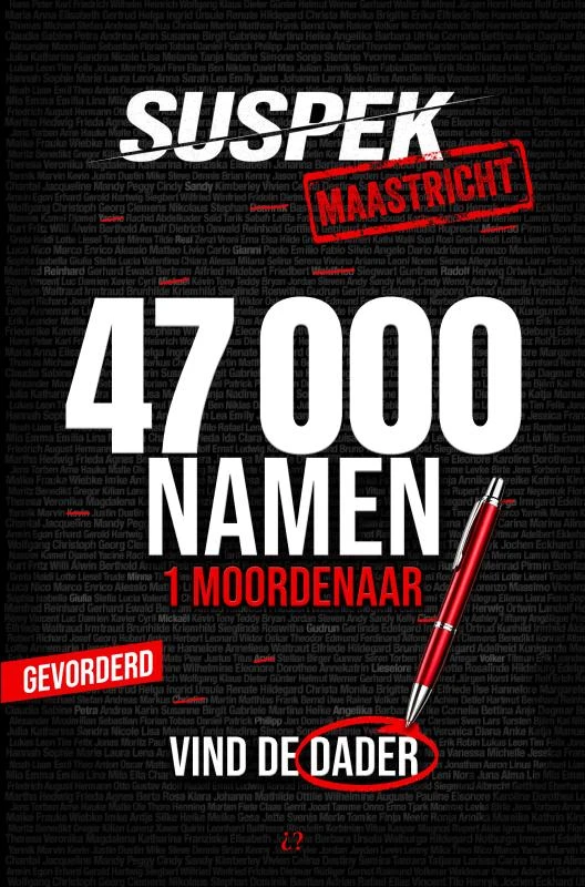 SUSPEK - Moord in Maastricht – Enigmathek Press – boek cover