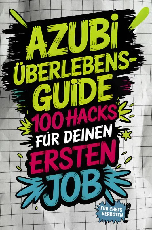 Azubi-Überlebensguide: 100 Hacks für deinen ersten Job - von peinlichen Fragen bis Chef-Check – Marie Dorn – boek cover