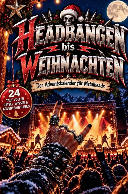 Headbangen bis Weihnachten – Paul Paradox – boek cover
