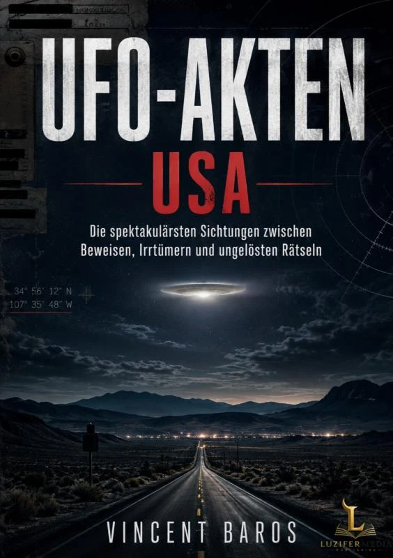 UFO-Akten USA – Vincent Baros – boek cover
