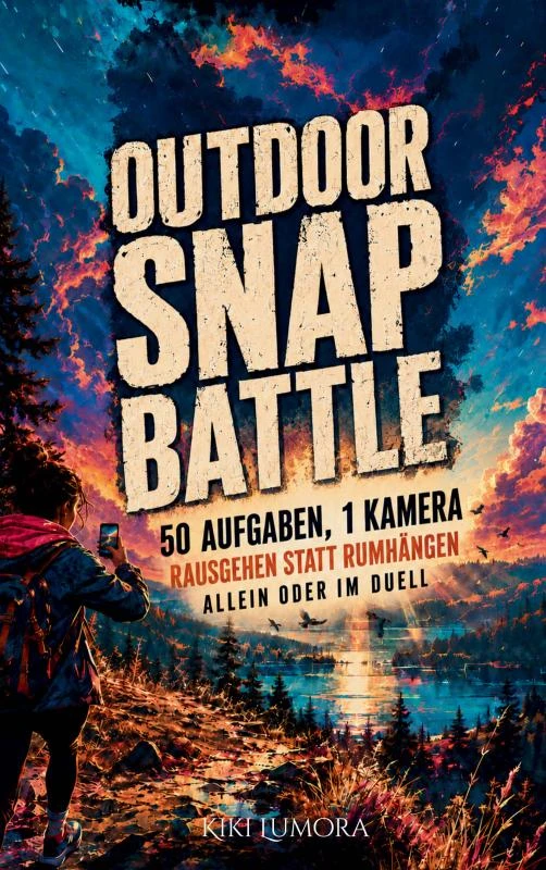 Outdoor Snap Battle – Kiki Lumora – boek cover