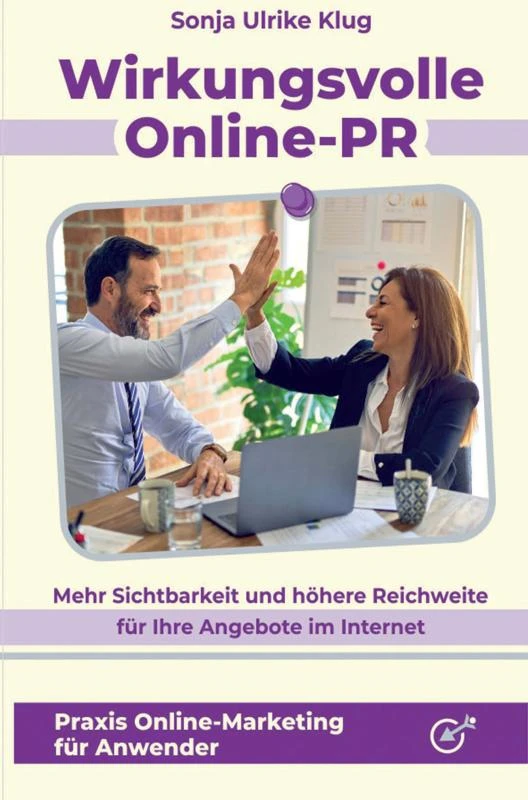 Wirkungsvolle Online-PR – Sonja Ulrike Klug – boek cover